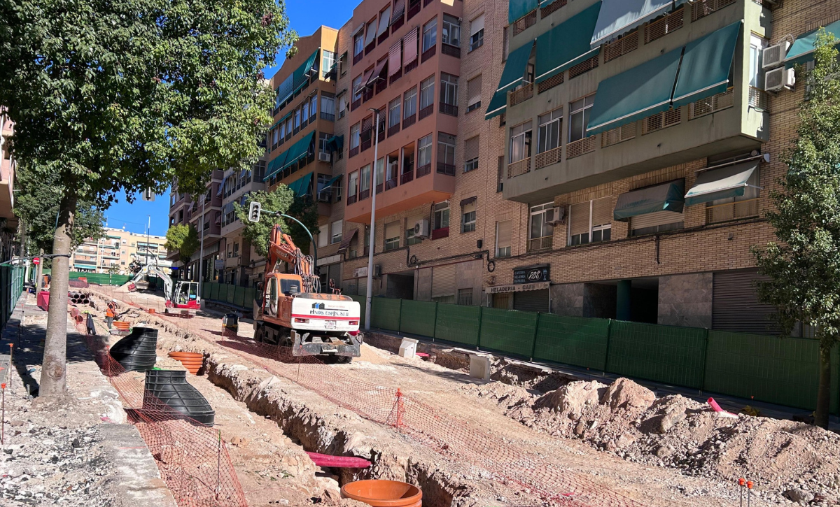 Avanzan las obras de mejora y reurbanización de la calle Clara ...